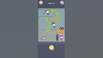 Attack Draw Line Level 64 WEEGOON Gaming Play Shorts #gamingplay #viralgameshorts #weegoon #gaming