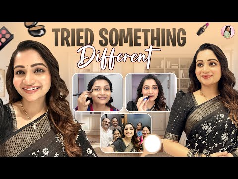 Loving this black look 🖤| GRWM | Nakshathra Nagesh