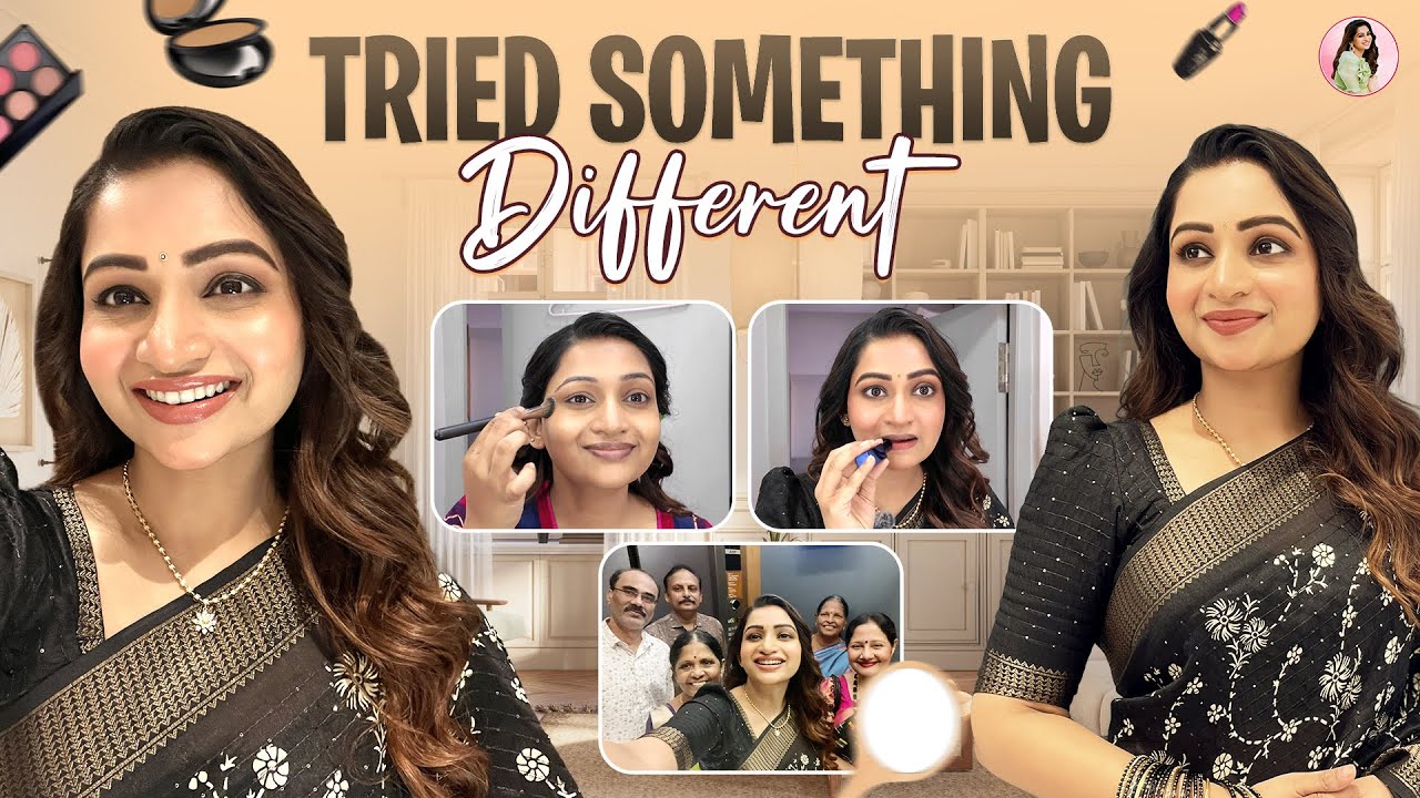 Loving this black look 🖤| GRWM | Nakshathra Nagesh