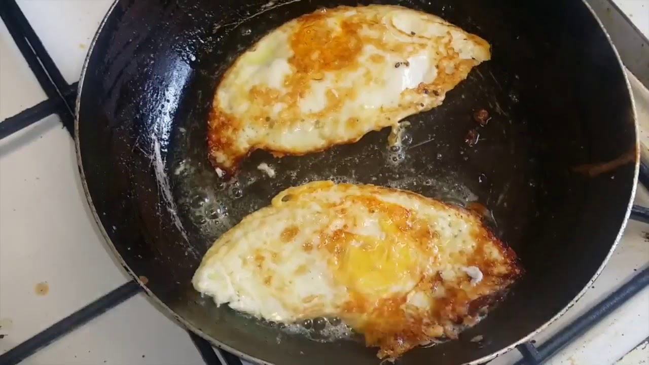 5 Minute Fried Egg Sandwich YouTube