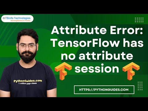 Attribute Error: TensorFlow