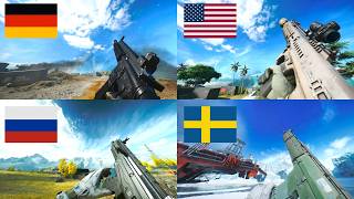Battlefield 2042 -  All Assault Weapons Showcase | Origins, Reload Animations and Recoil Test