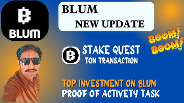 HOW CAN COMPLETE BLUM TOP AND PROOF OF ACTIVITY | NEW UPDATE OF BLUM | NEW BLUM TON TASK