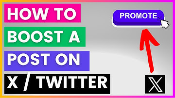 How To Boost A Twitter Post? [in 2025] (Boost A Tweet / X Post )