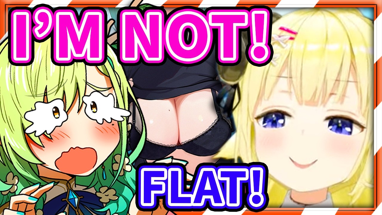 Watame Keeps Saying FLAT and Made Fauna Misunderstood 【Hololive】