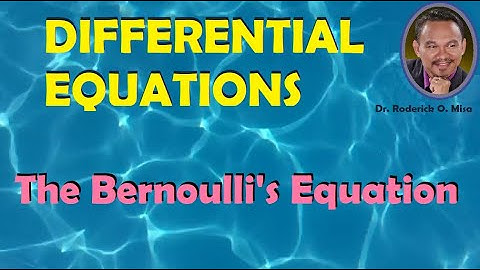 THE BERNOULLI