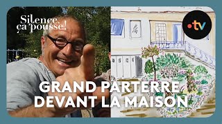 Pas De Panique 2 Ans Après Redessiner Le Grand Parterre Devant La Maison - Silence, Ça Pousse