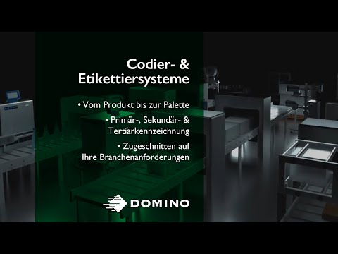 Wir sind Systemlieferant für Ihre Kennzeichnungsprozesse & mehr | Domino Deutschland - video from Domino Graph-Tech