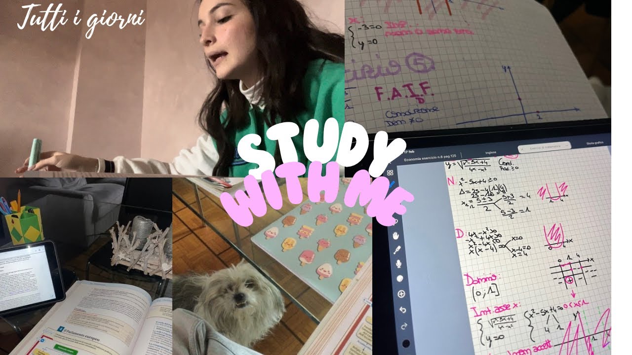 STUDY WITH ME | Produttivo💕
