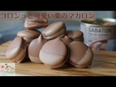 マカロン・マロンの作り方/How to make Macaron  marrons recipeのサムネイル