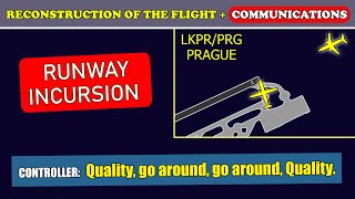Runway Incursion Asl Airlines Ireland Atr-72-200 Prague Airport