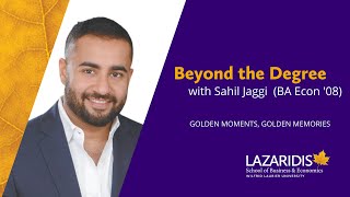 Beyond the Degree: Sahil Jaggi BA Econ '08