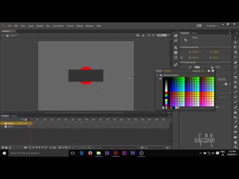 Creating Button MovieClip and Adding EventListener to it in Animate CC by Apple Rain