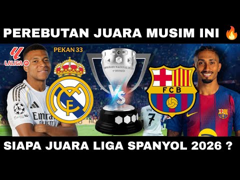 alpha77 x asmara88 - Real Madrid atau Barcelona Juara Liga Spanyol 2026 | Jadwal Sisa Real Madrid & Jadwal Sisa Barcelona