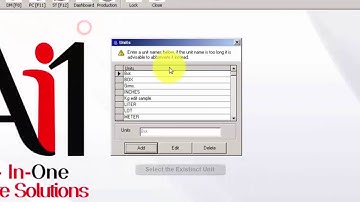 HOW TO DELETE UNIT LIST