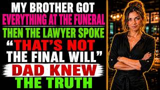 My Brother Inherited Everything at Dad’s Funeral—Until the Lawyer Said “That’s Not the Final Will”
