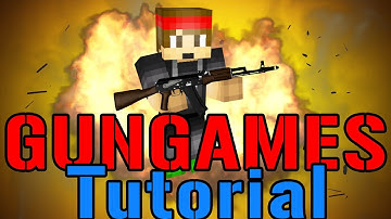 Minecraft Tutorial - Gun Games - Minigame from Call of Duty!