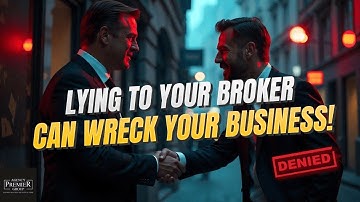 When clients Lie : Why Lying to Your Insurance Broker Can DESTROY Your Business | True Story