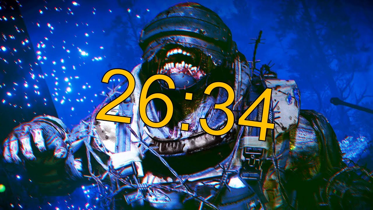 Die Maschine Solo Easter Egg Speedrun With Rampage Inducer