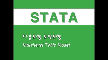 STATA를 활용한 패널분석 - (66) 다층모형 토빗모형(Multilevel Tobit Model)