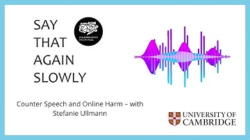 Counter Speech and Online Harm – with Stefanie Ullmann