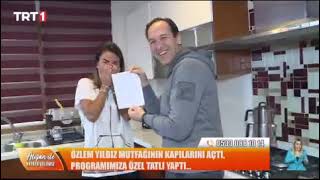 Özlem Yıldız Ile Evinde Mutfağında Özel Haberim Ve Röportajım