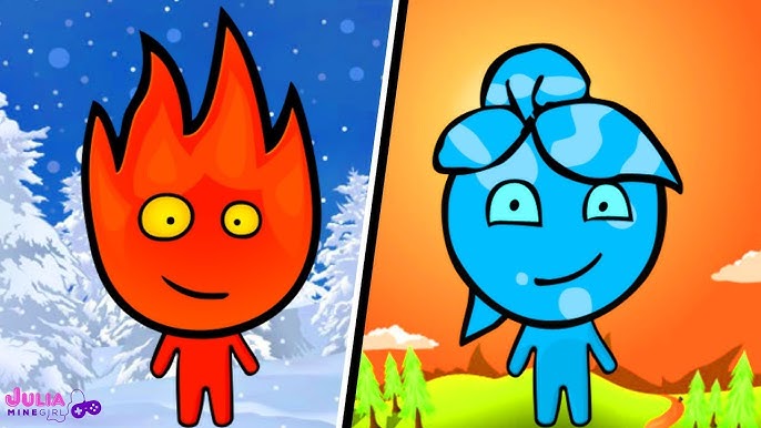 Fire vs Water  Elfos, Jogo de fogo, Fogo