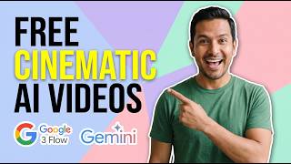 How To Create Free Cinematic AI Videos With Google Veo 3 Flow And Gemini (Easy Guide)