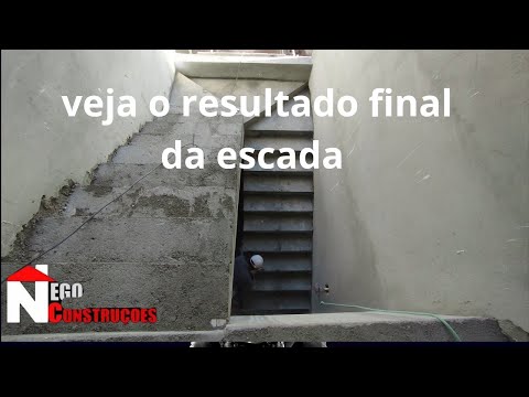 Escada reformada veja o resultado final