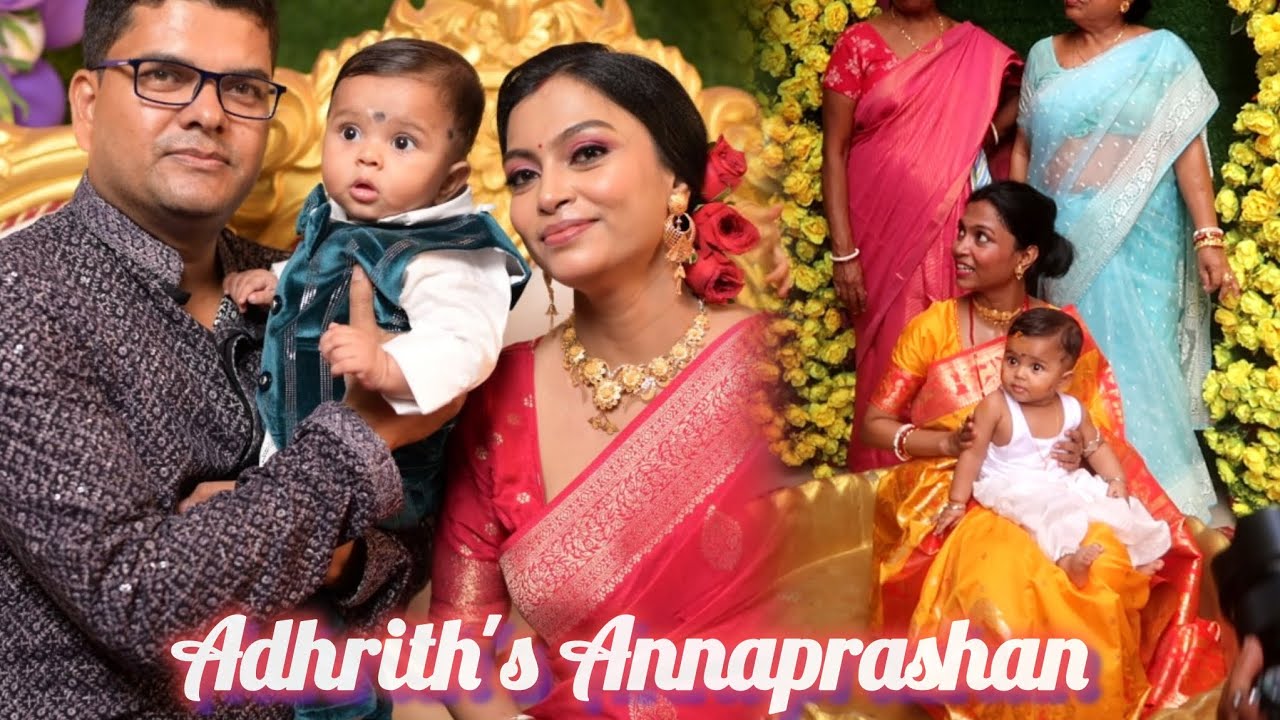 Adhrith's Annaprashan Vlog....