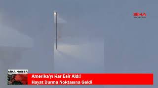 Amerika'yı Kar Esir Aldı!
