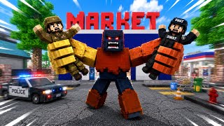 The Monster Killed the Army Officer & SWAT Police Officer! 😱 Ultimate Revenge Battle | Party Craft screenshot 4