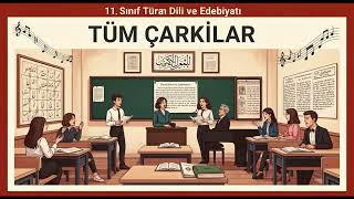 11. SINIF TÜRK DİLİ VE EDEBİYATI Tüm Şarkılar V2 kapak görseli