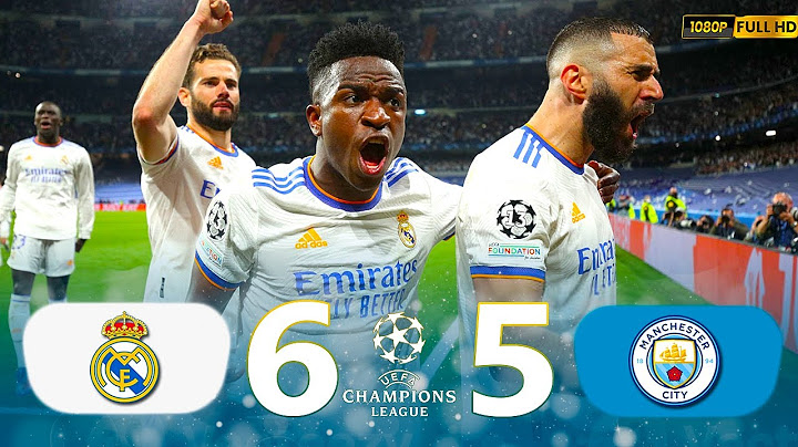 Real Madrid vs Manchester City (6-5 agg) UCL 2022-2023 🏆 All Goals & Highlights HD