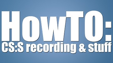 How to play old css demos and how to record stv demos in thirdperson