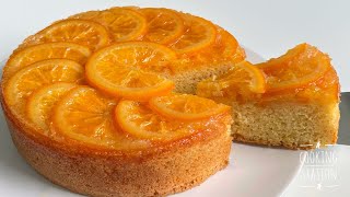 Easy and Quick Orange Upside Down Cake! Simple and very tasty!