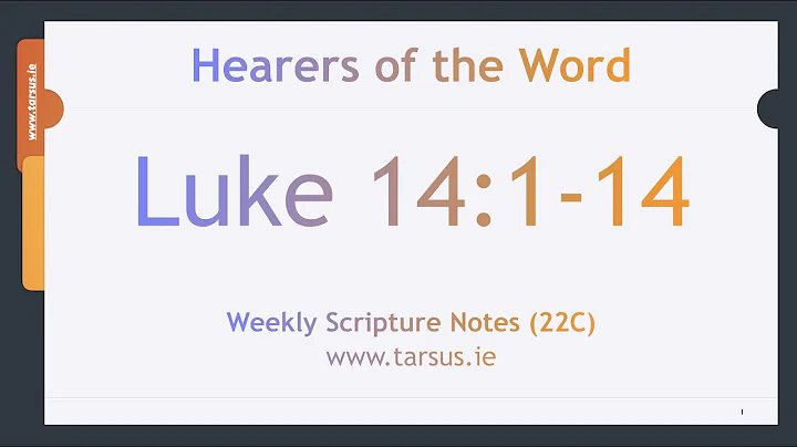 Luke 14:1-14 But when you give a banquet, invite the poor, the crippled, the lame, and the blind.