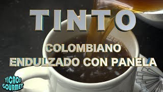 TINTO O CAFÈ Colombiano Endulzado con Panela #recetasyicaos #cocina #comida #gastronomia #recetas
