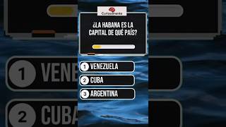 Cuánto sabes de Cultura General? #quiztime #test #quiz #quiz