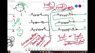Lecture-1: Three Phase Transformer Connection || Phase Shift in Star-Delta Transformer || English
