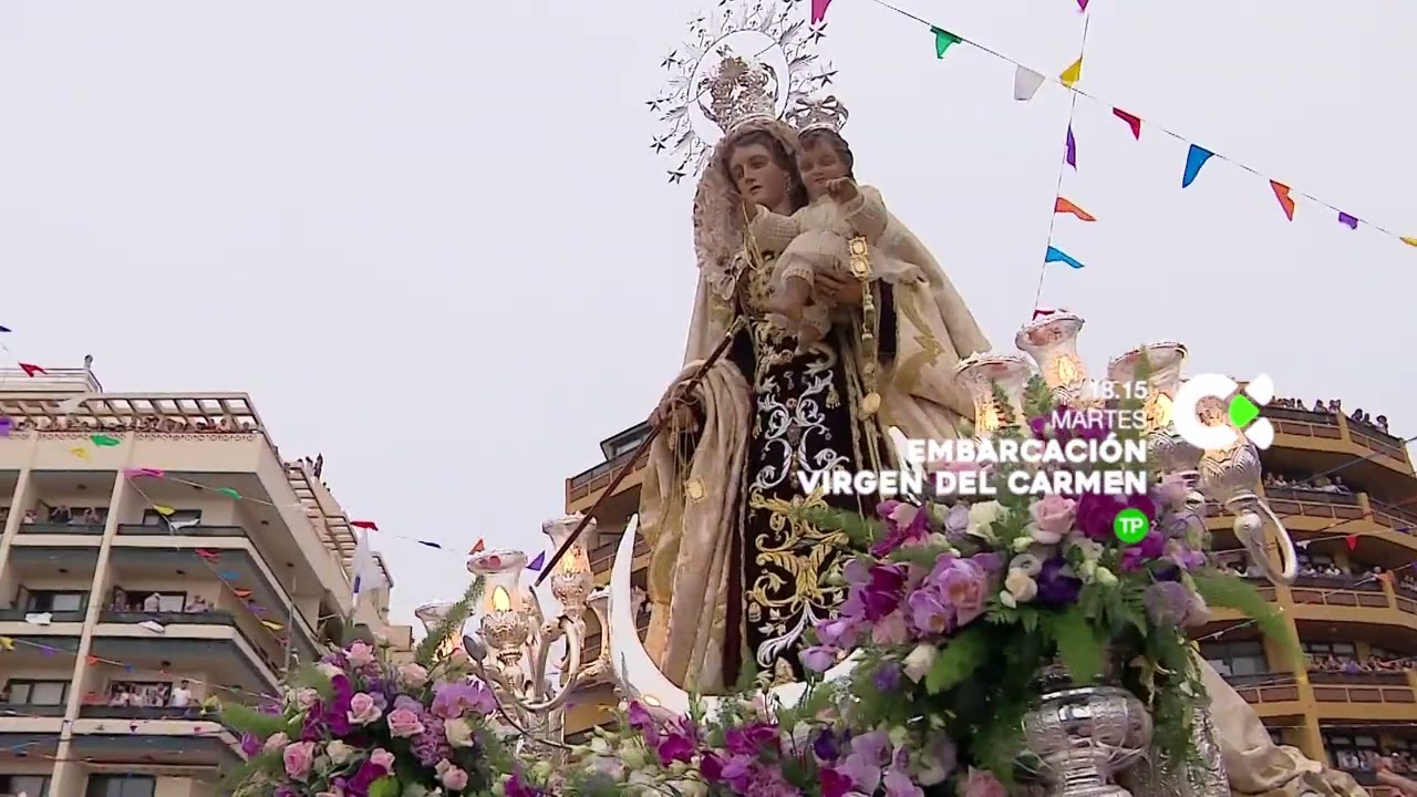 Embarcación de la Virgen del Carmen en Puerto de la Cruz | PROMO 16/07/24