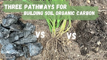 3 Pathways For Building Soil Carbon | Regenerative Agriculture | Soil Organic Carbon Course