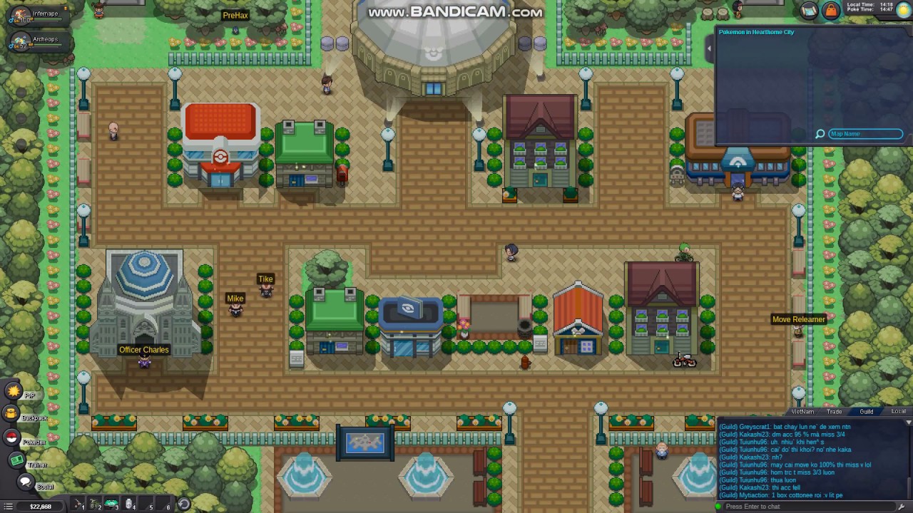 Gym 5 + Path to gym 6 Sinnoh part 4 (Pokemon revolution online) YouTube