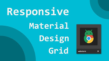 Create Responsive Material Card Grid