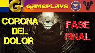 Primera vez que completamos el jefe final de la incursión "Corona del dolor".