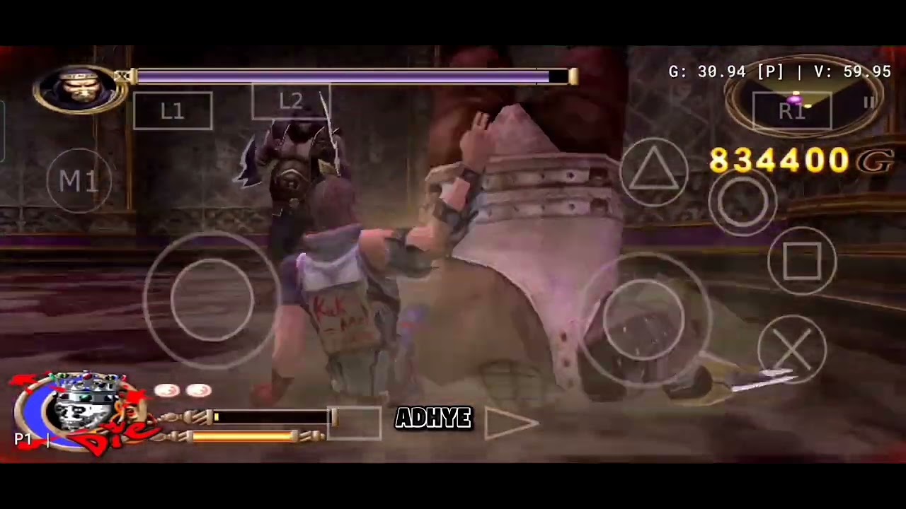 Godhand Stage 8.2 - 8.4 KMS Low Health No Damage No Upgrade No Gamepad