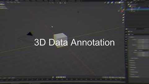 3D Data Annotation