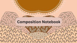 Composition Notebook For Sale