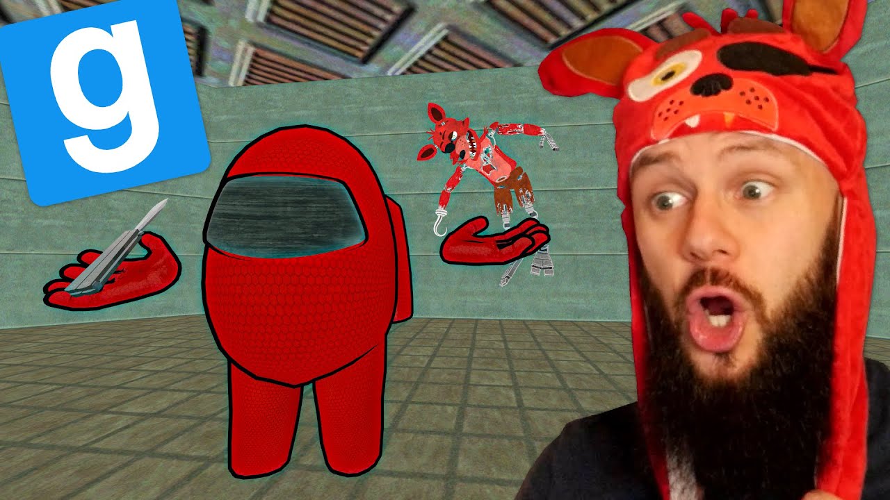 TESTUJE MAPY Z AMONG US W GARRY'S MOD