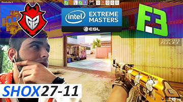 shox 27-11 POV / G2 vs. FlipSid3 / Cache / CS:GO IEM Katowice 2017 EU Closed Qualifier